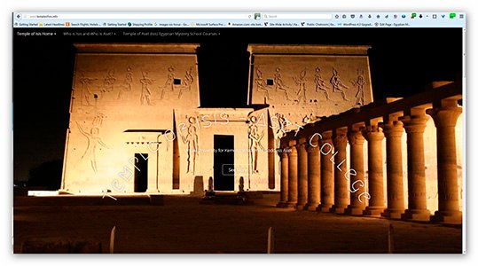 VISIT: Temple of Aset web site
